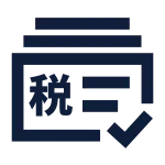 Tax Records Line SVG Icon
